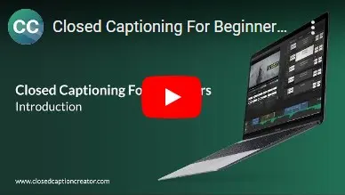 Download Now Closed Caption Subtitle Editor